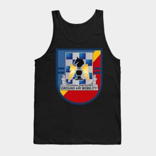 2nd AHBn 82nd CAB - 82nd Airborne Flash w DUI wo Txt v1 Tank Top